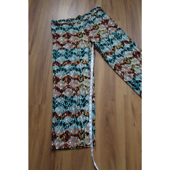 Women's Size Large AGB 100% Rayon Autumm colors Elastic Waist Band - Picture 11 of 11